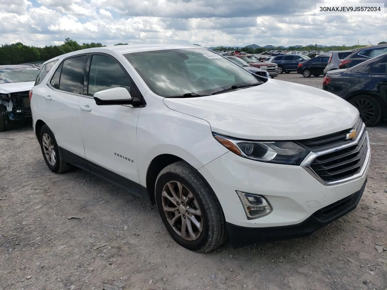 2018 Chevrolet Equinox Lt VIN: 3GNAXJEV9JS572034 Lot: 54569694