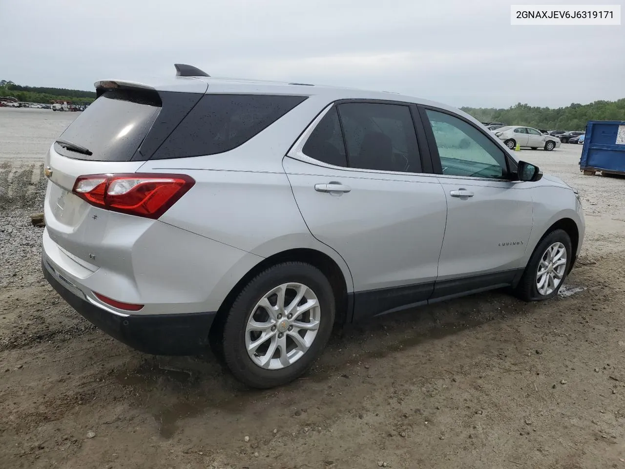 2018 Chevrolet Equinox Lt VIN: 2GNAXJEV6J6319171 Lot: 54758684