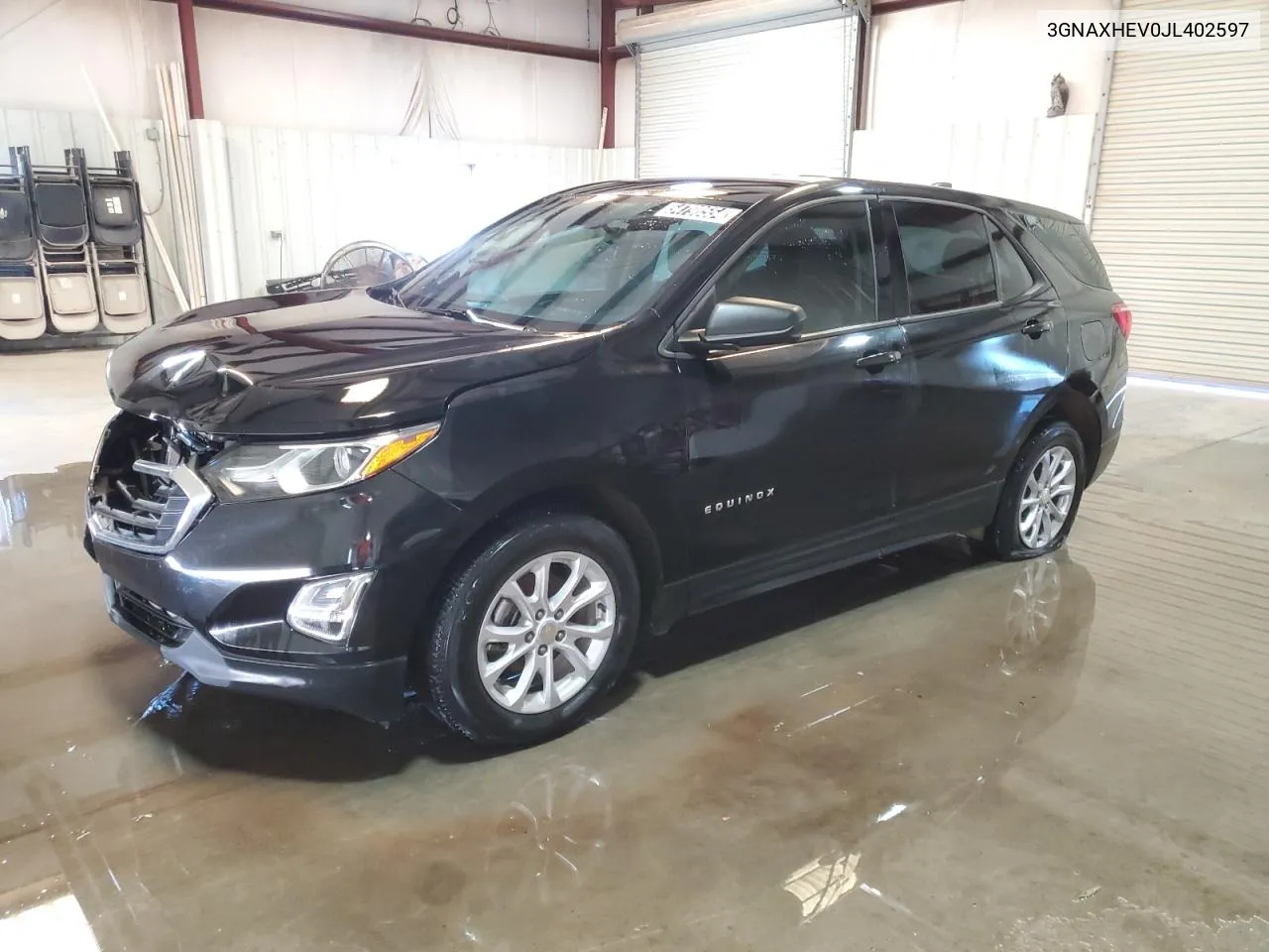 2018 Chevrolet Equinox Ls VIN: 3GNAXHEV0JL402597 Lot: 54798554