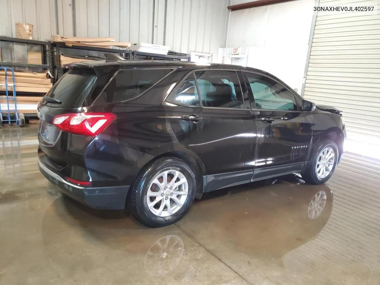 2018 Chevrolet Equinox Ls VIN: 3GNAXHEV0JL402597 Lot: 54798554