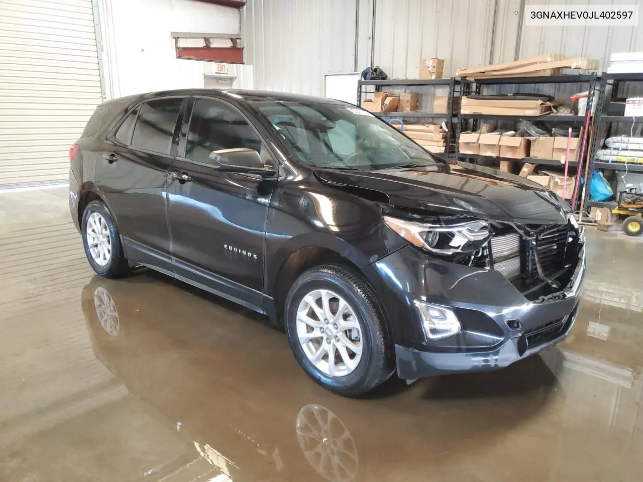 2018 Chevrolet Equinox Ls VIN: 3GNAXHEV0JL402597 Lot: 54798554