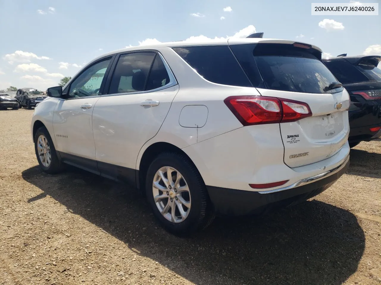 2018 Chevrolet Equinox Lt VIN: 2GNAXJEV7J6240026 Lot: 55004824