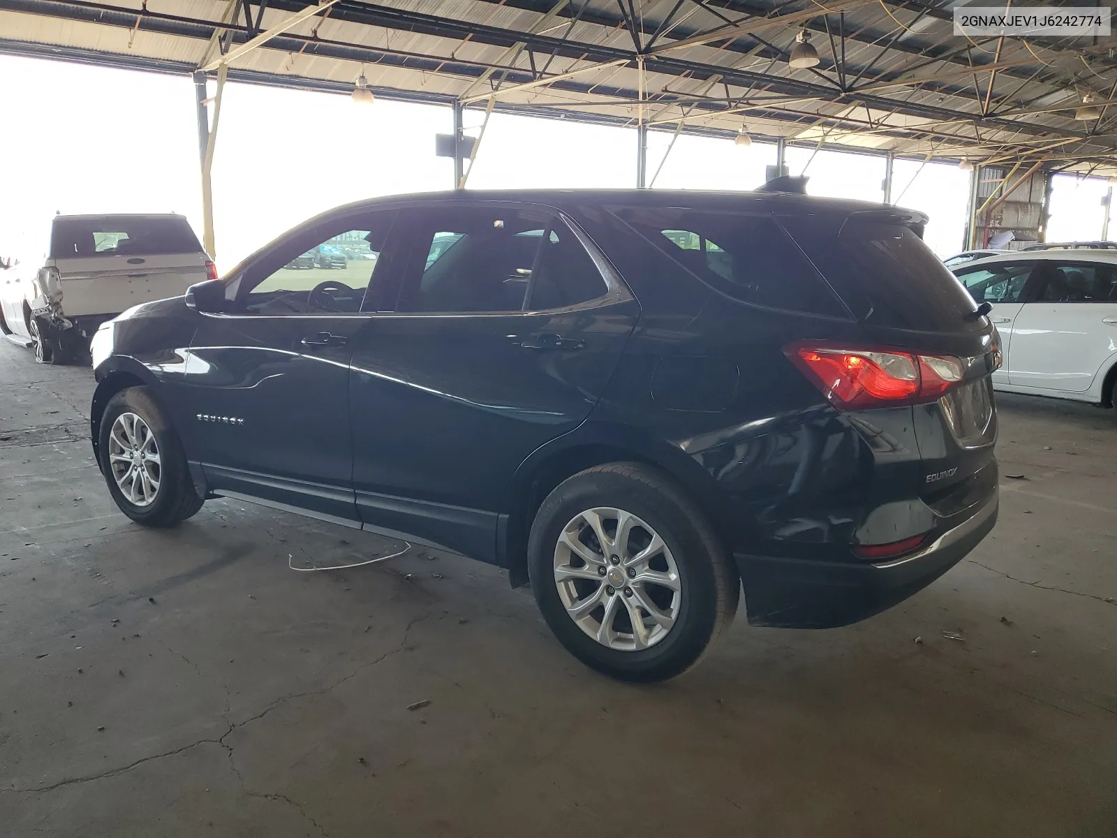 2018 Chevrolet Equinox Lt VIN: 2GNAXJEV1J6242774 Lot: 55226624