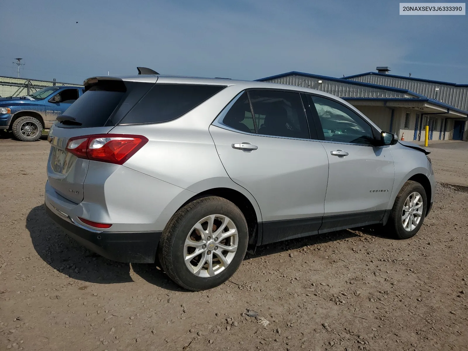 2018 Chevrolet Equinox Lt VIN: 2GNAXSEV3J6333390 Lot: 55379474