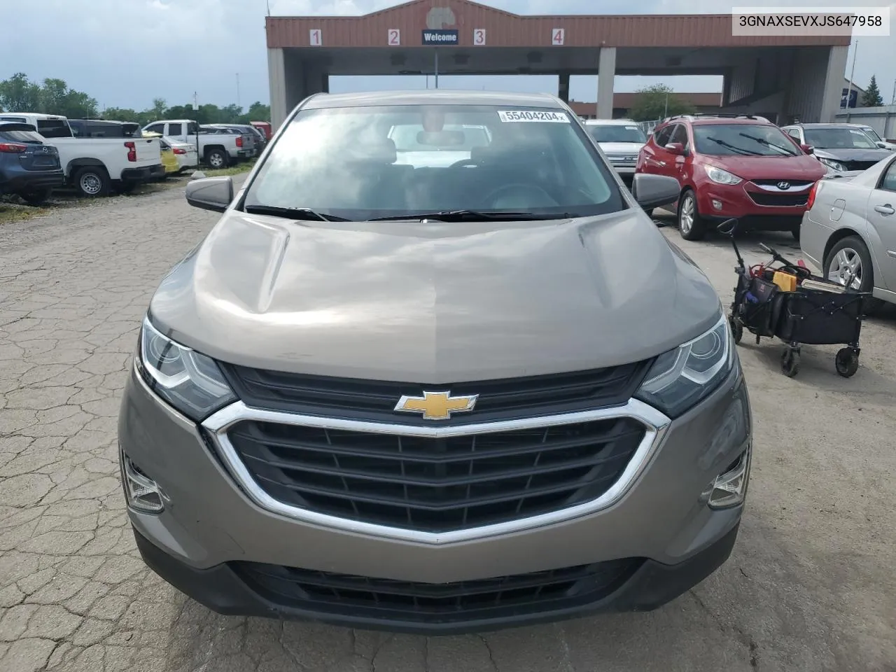 3GNAXSEVXJS647958 2018 Chevrolet Equinox Lt