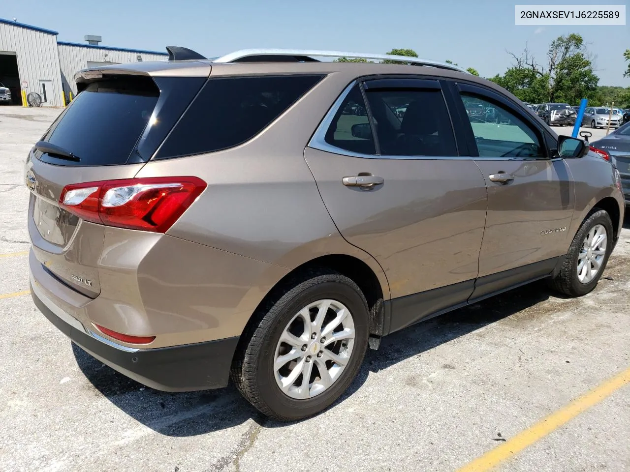 2018 Chevrolet Equinox Lt VIN: 2GNAXSEV1J6225589 Lot: 55790434