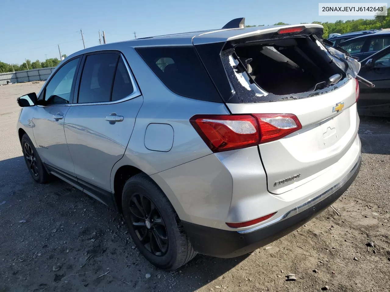 2018 Chevrolet Equinox Lt VIN: 2GNAXJEV1J6142643 Lot: 55972324