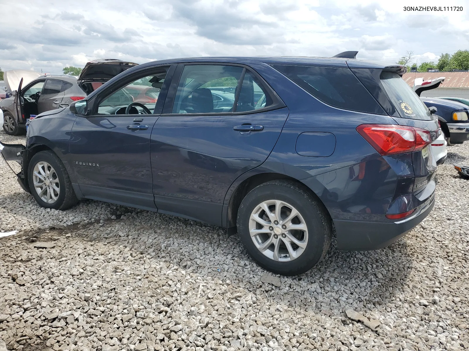 2018 Chevrolet Equinox VIN: 3GNAZHEV8JL111720 Lot: 56018704