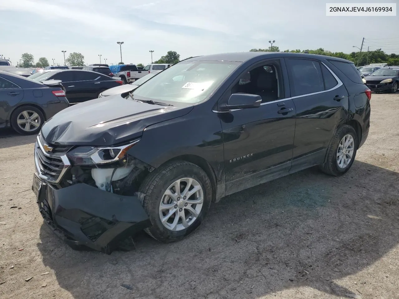 2018 Chevrolet Equinox Lt VIN: 2GNAXJEV4J6169934 Lot: 56192804