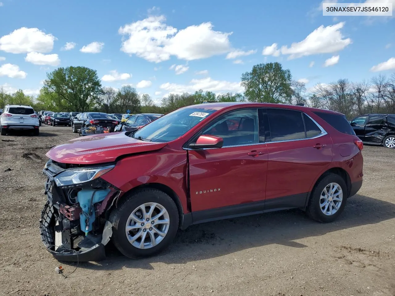 3GNAXSEV7JS546120 2018 Chevrolet Equinox Lt