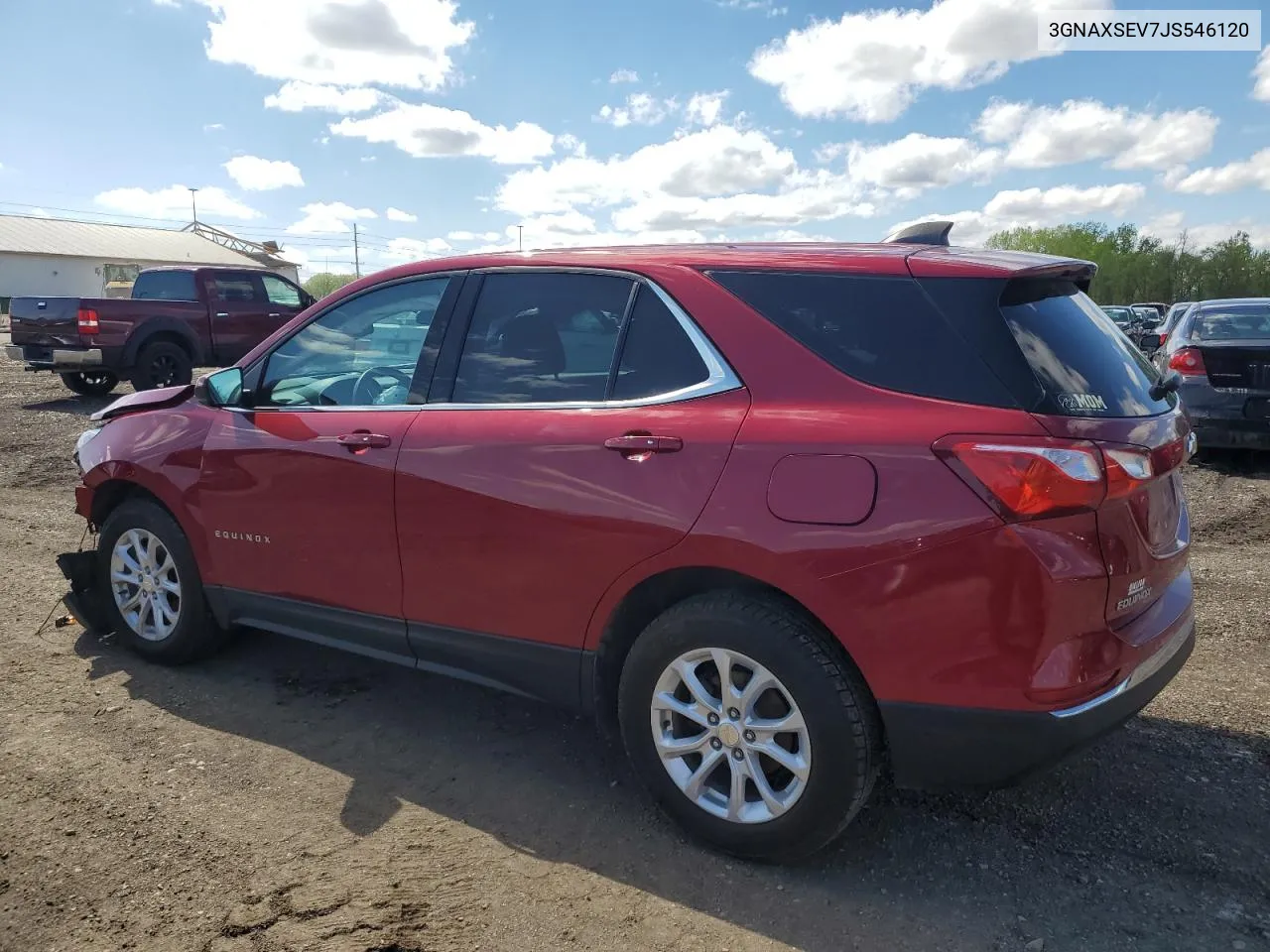 3GNAXSEV7JS546120 2018 Chevrolet Equinox Lt