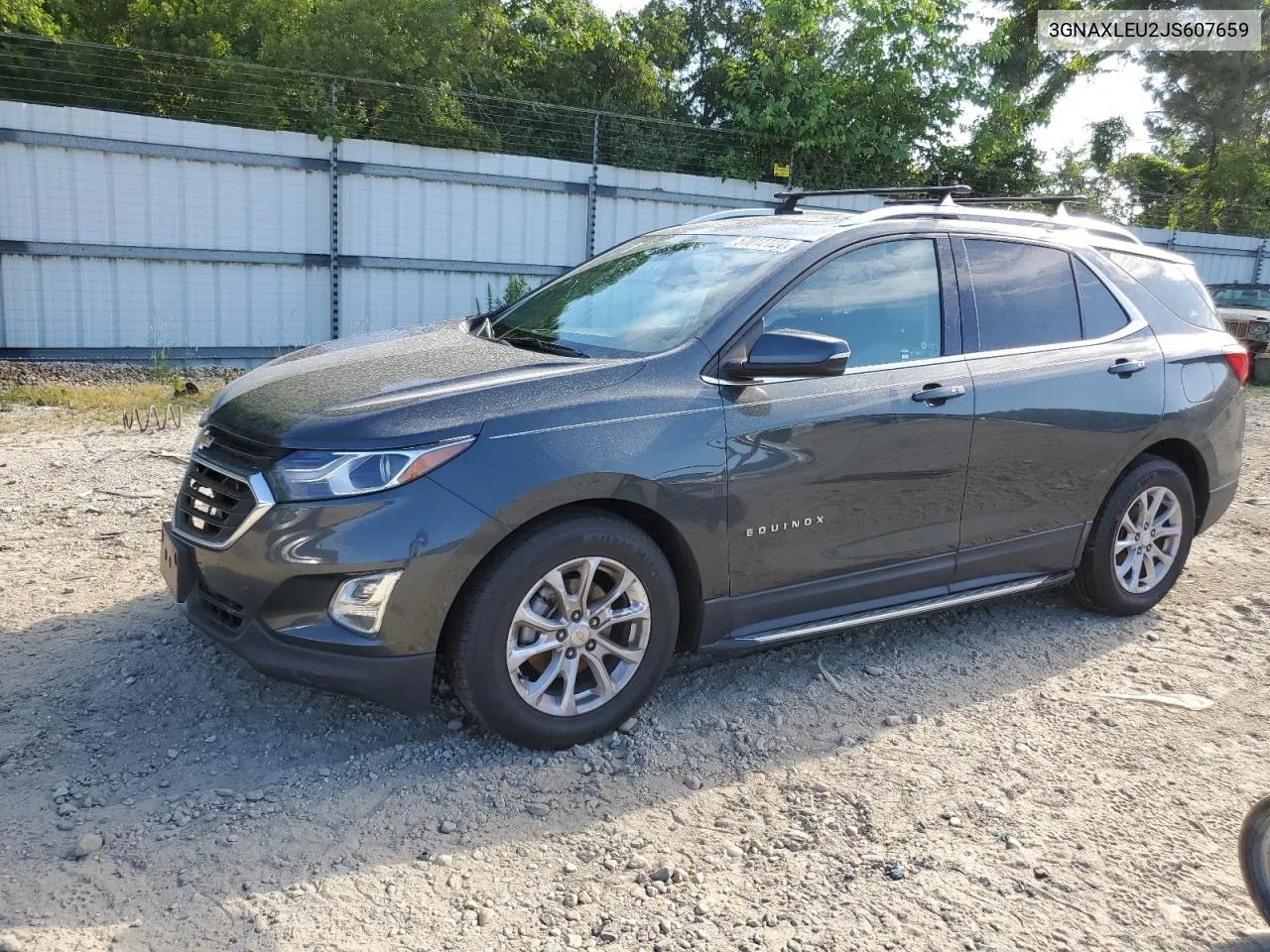 2018 Chevrolet Equinox Lt VIN: 3GNAXLEU2JS607659 Lot: 57012124