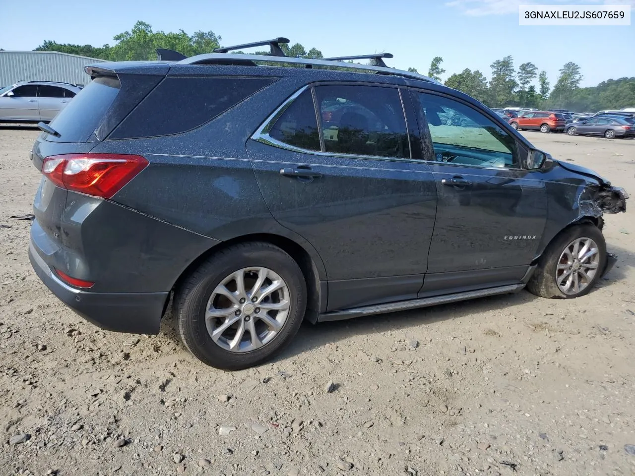 3GNAXLEU2JS607659 2018 Chevrolet Equinox Lt