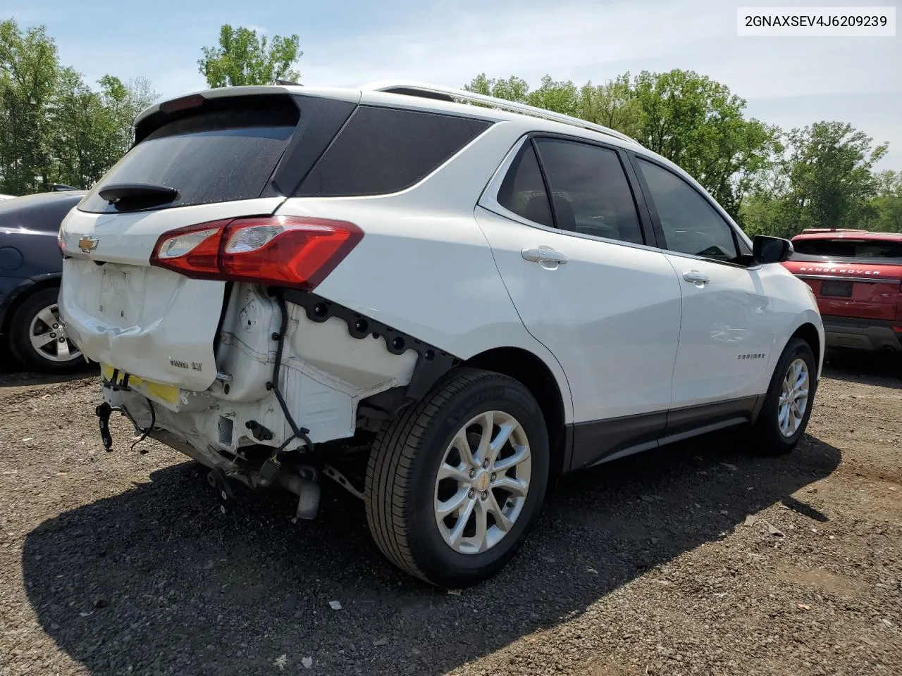 2018 Chevrolet Equinox Lt VIN: 2GNAXSEV4J6209239 Lot: 57072994