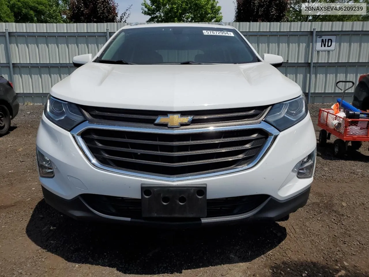 2GNAXSEV4J6209239 2018 Chevrolet Equinox Lt