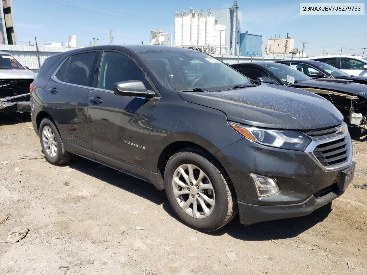 2018 Chevrolet Equinox Lt VIN: 2GNAXJEV7J6279733 Lot: 57749874