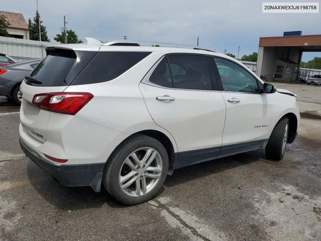 2018 Chevrolet Equinox Premier VIN: 2GNAXWEX3J6198758 Lot: 57931004