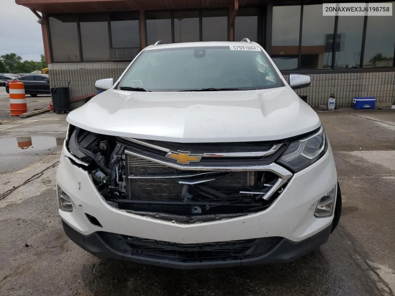 2GNAXWEX3J6198758 2018 Chevrolet Equinox Premier