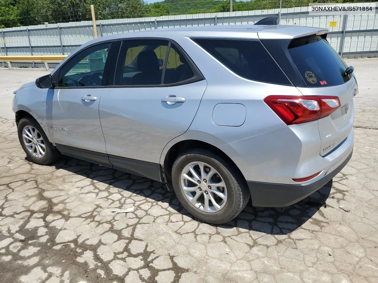 2018 Chevrolet Equinox Ls VIN: 3GNAXHEV8JS571854 Lot: 57976004