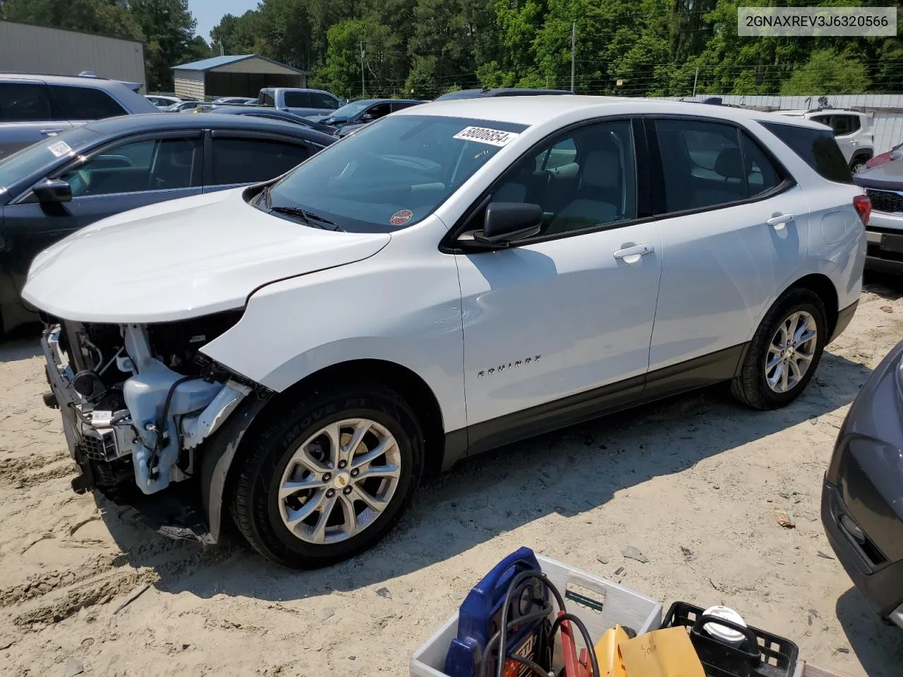 2GNAXREV3J6320566 2018 Chevrolet Equinox Ls