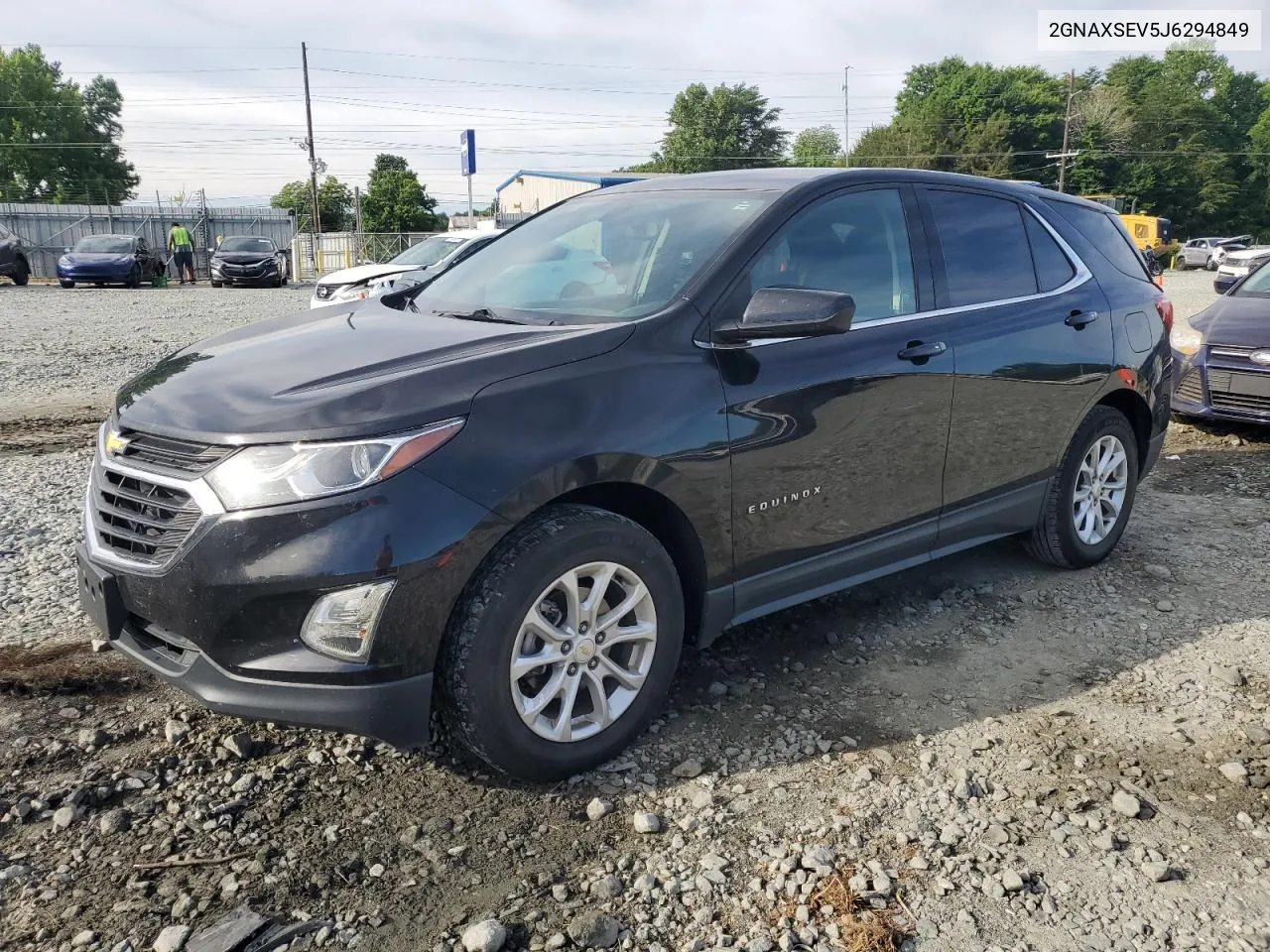 2018 Chevrolet Equinox Lt VIN: 2GNAXSEV5J6294849 Lot: 58062094