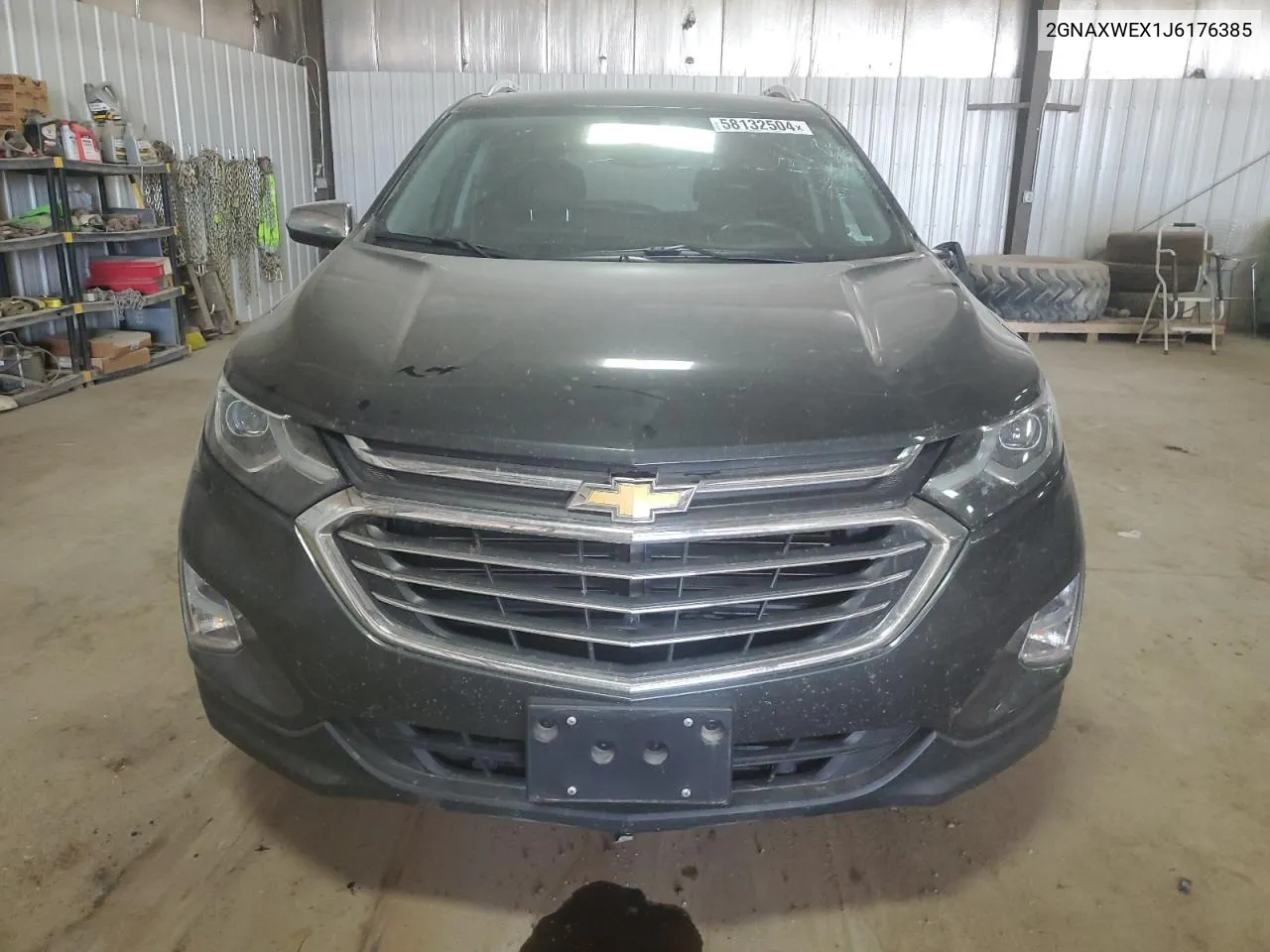 2018 Chevrolet Equinox Premier VIN: 2GNAXWEX1J6176385 Lot: 58132504