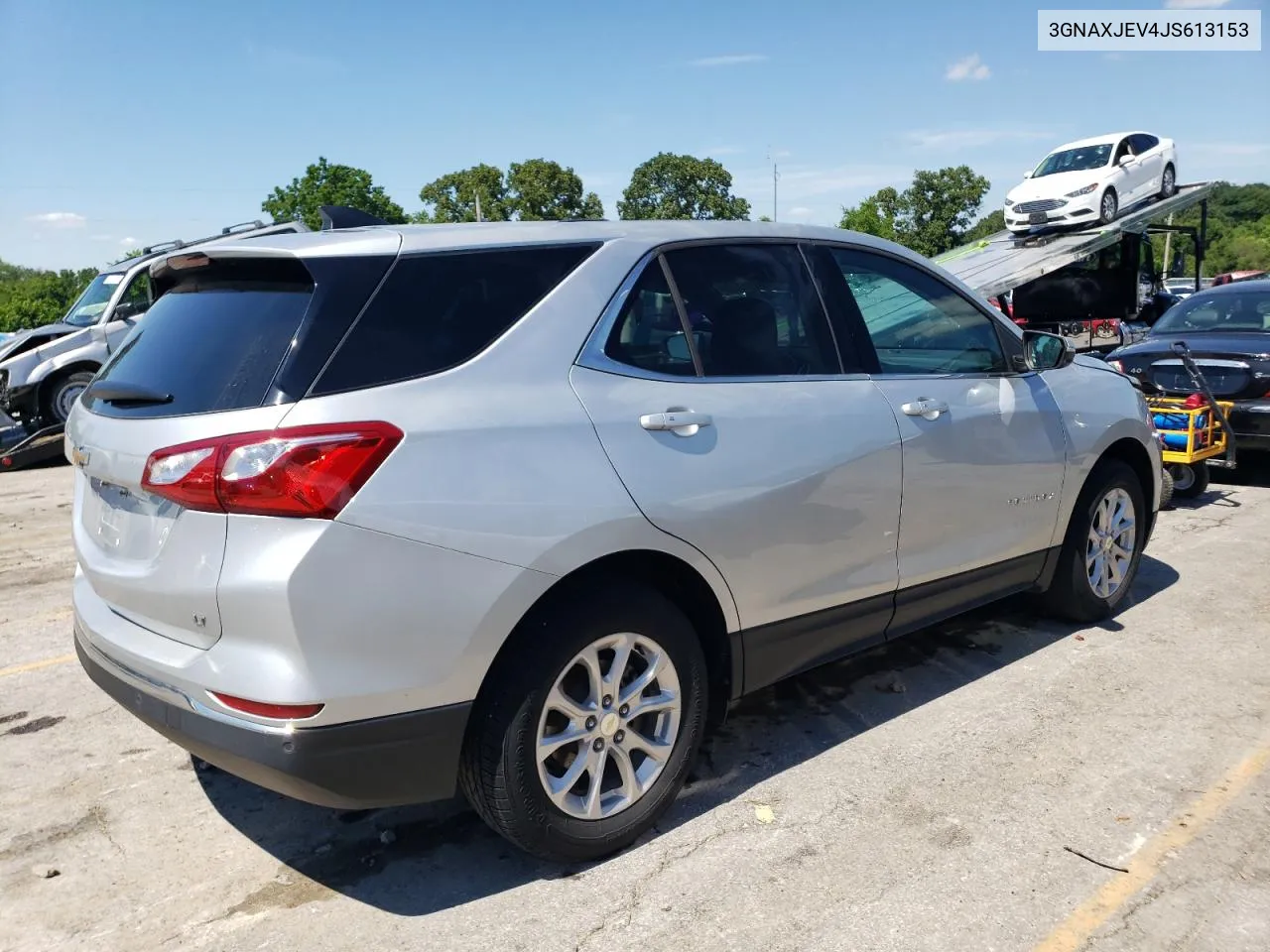 2018 Chevrolet Equinox Lt VIN: 3GNAXJEV4JS613153 Lot: 58162064