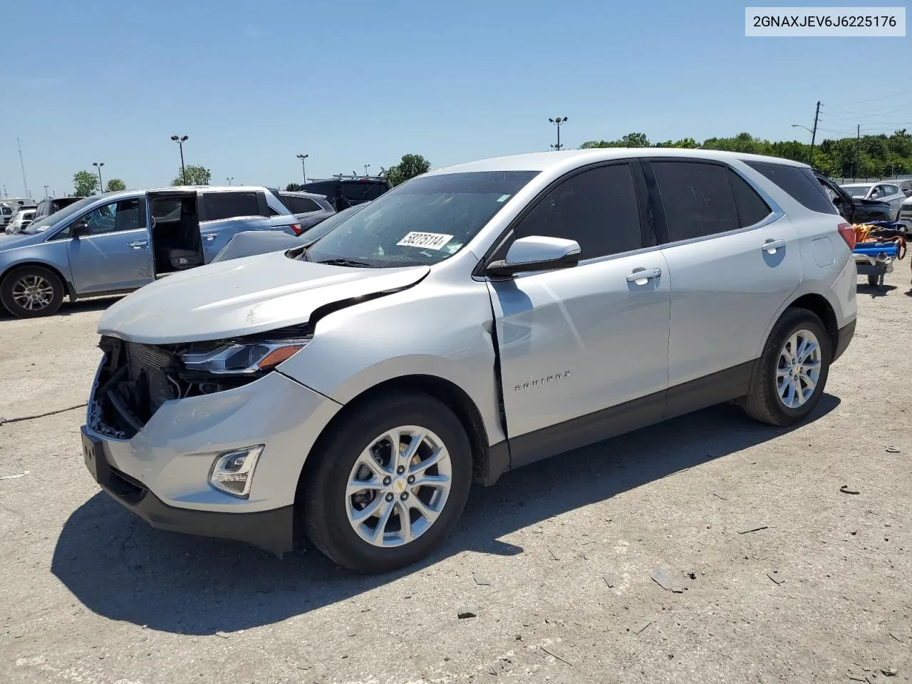 2GNAXJEV6J6225176 2018 Chevrolet Equinox Lt