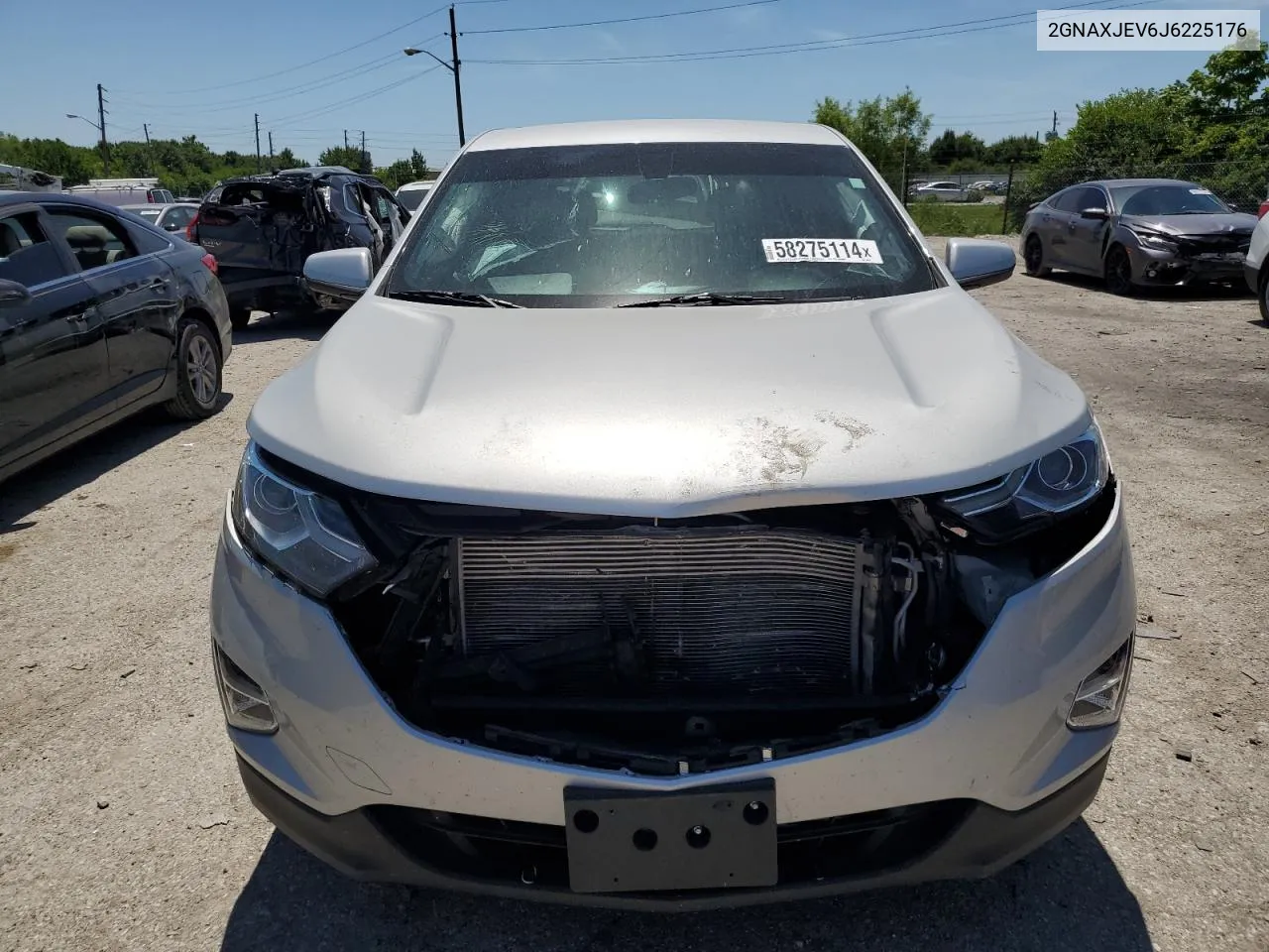 2018 Chevrolet Equinox Lt VIN: 2GNAXJEV6J6225176 Lot: 58275114