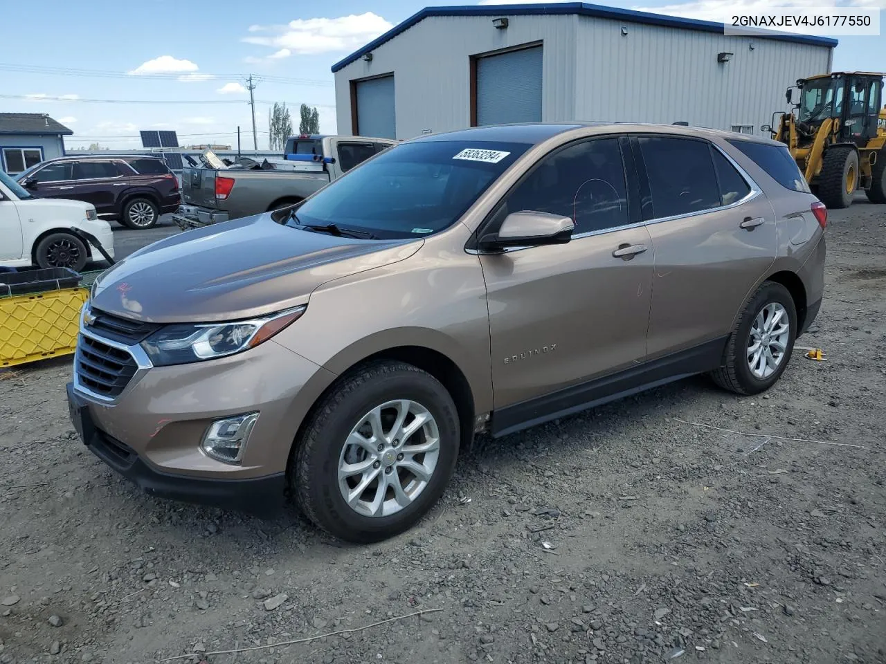 2018 Chevrolet Equinox Lt VIN: 2GNAXJEV4J6177550 Lot: 58363284