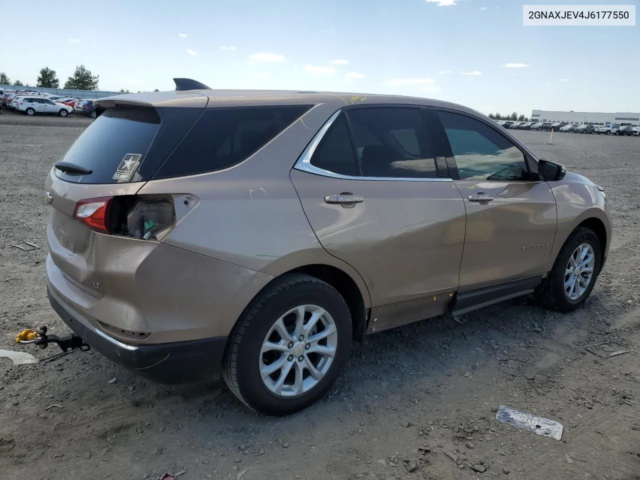 2018 Chevrolet Equinox Lt VIN: 2GNAXJEV4J6177550 Lot: 58363284