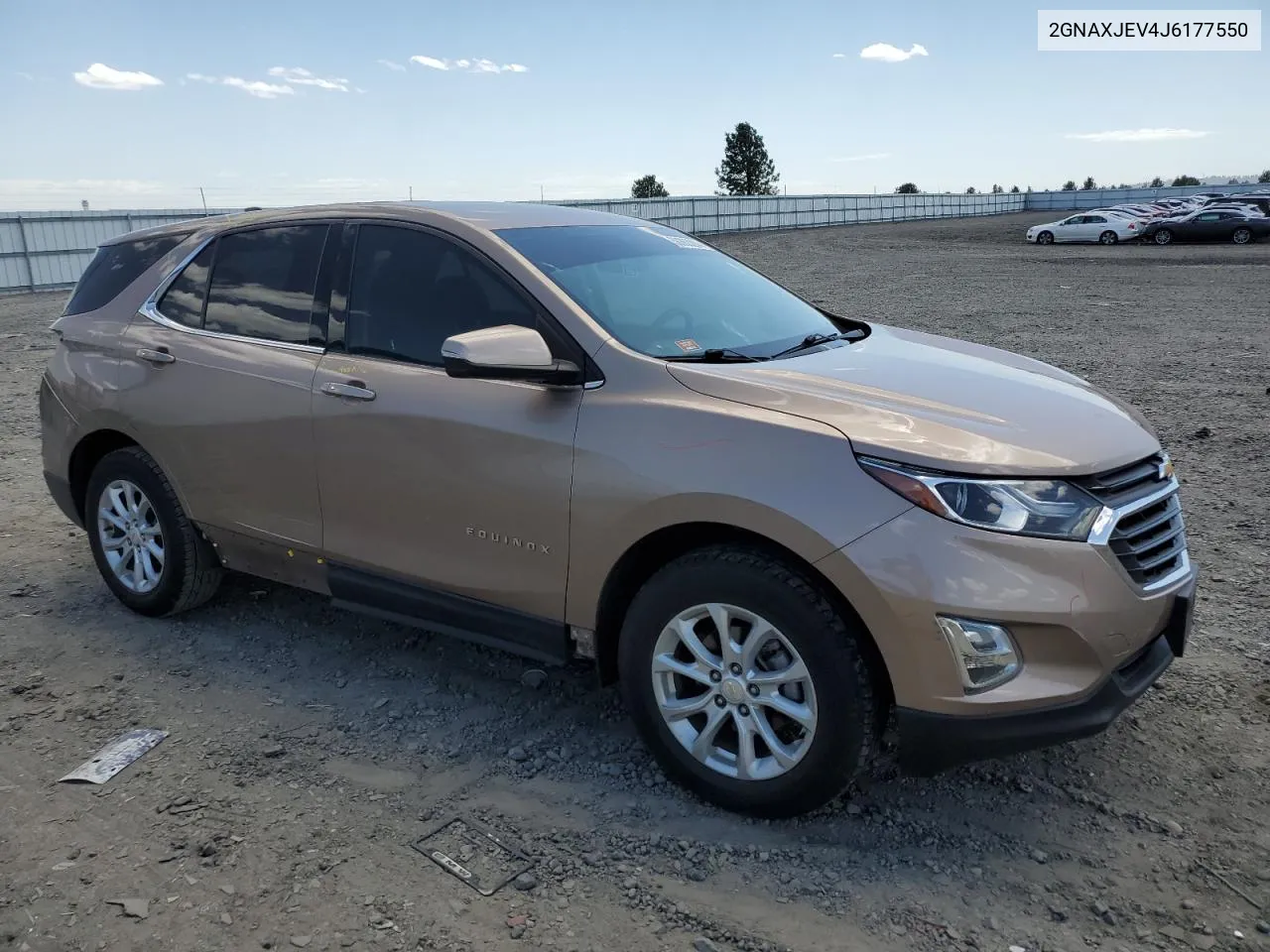 2018 Chevrolet Equinox Lt VIN: 2GNAXJEV4J6177550 Lot: 58363284