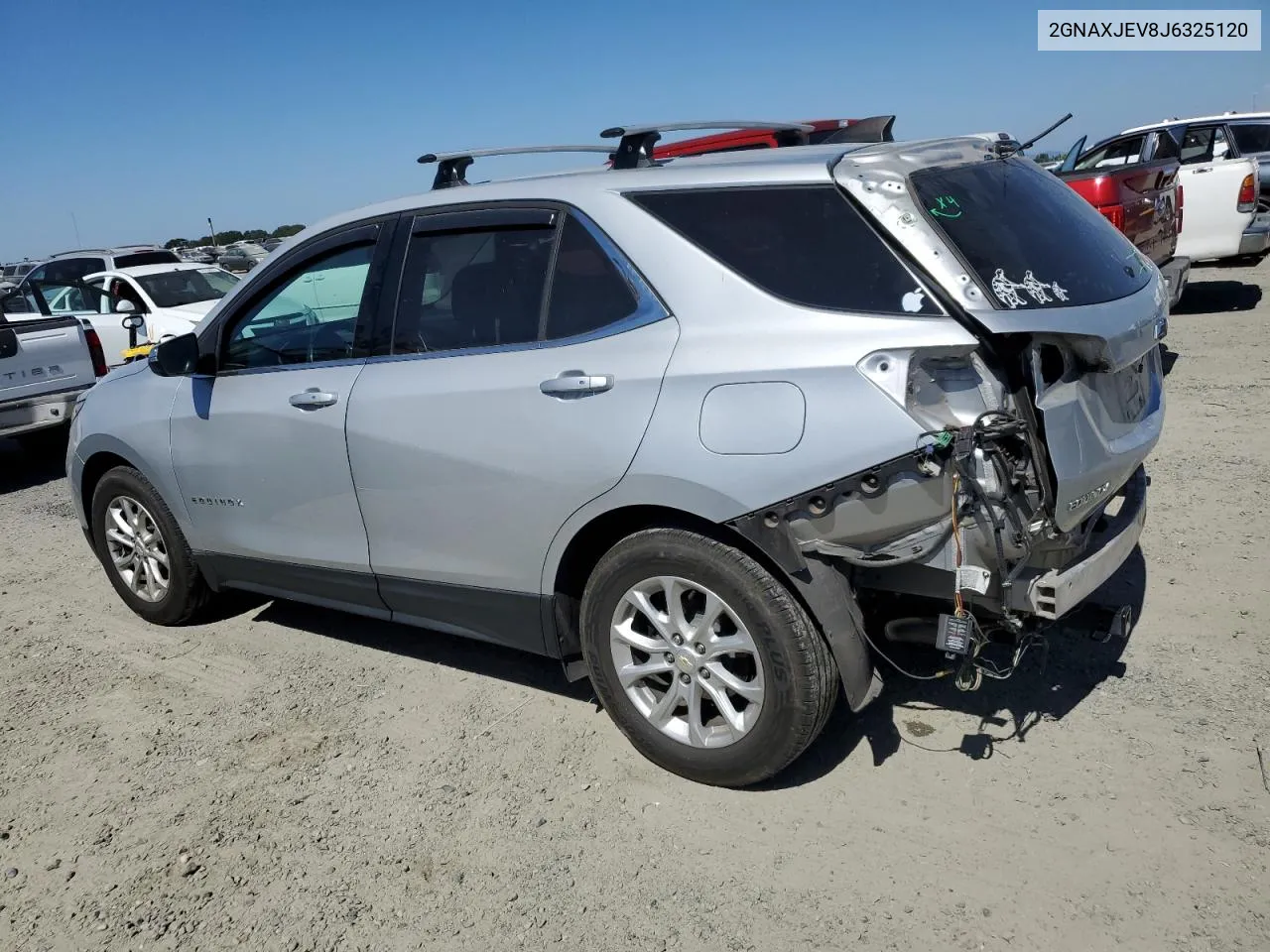 2GNAXJEV8J6325120 2018 Chevrolet Equinox Lt