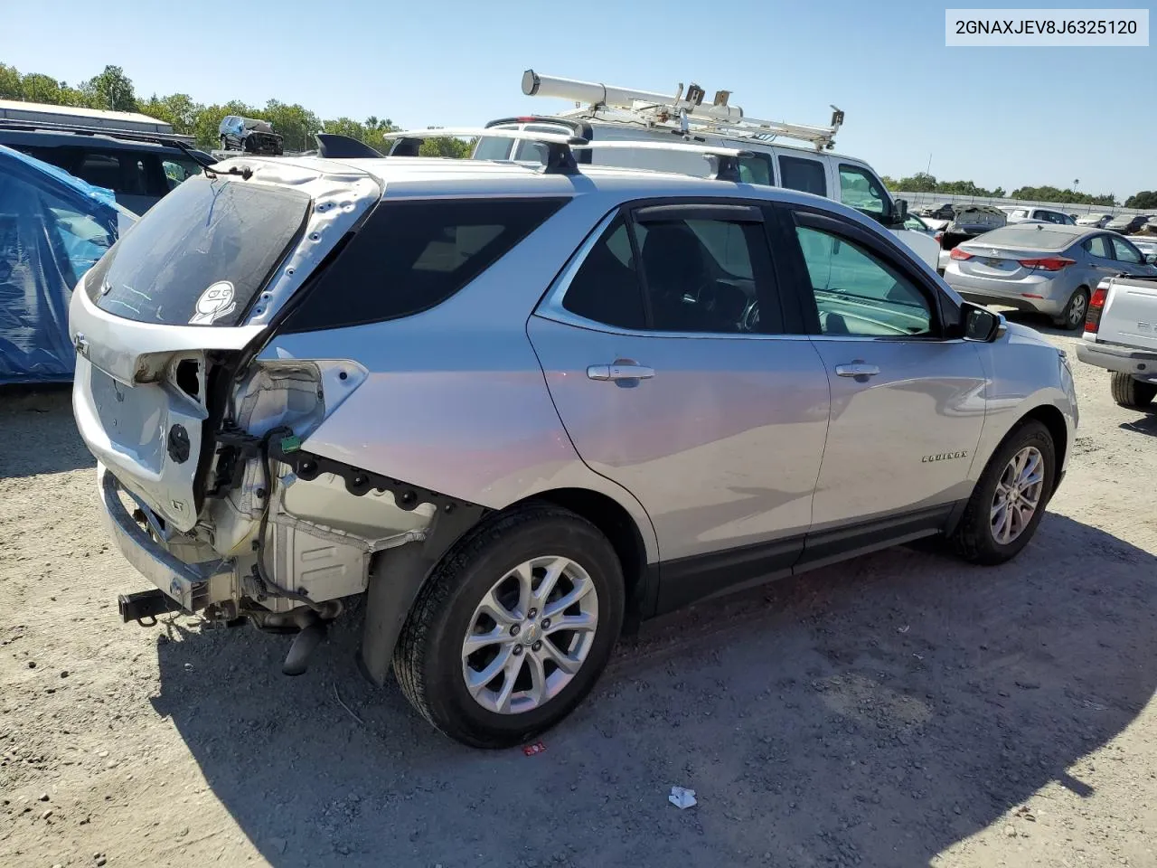 2GNAXJEV8J6325120 2018 Chevrolet Equinox Lt