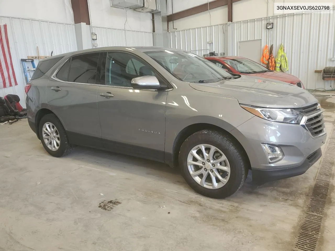 2018 Chevrolet Equinox Lt VIN: 3GNAXSEV0JS620798 Lot: 58468044