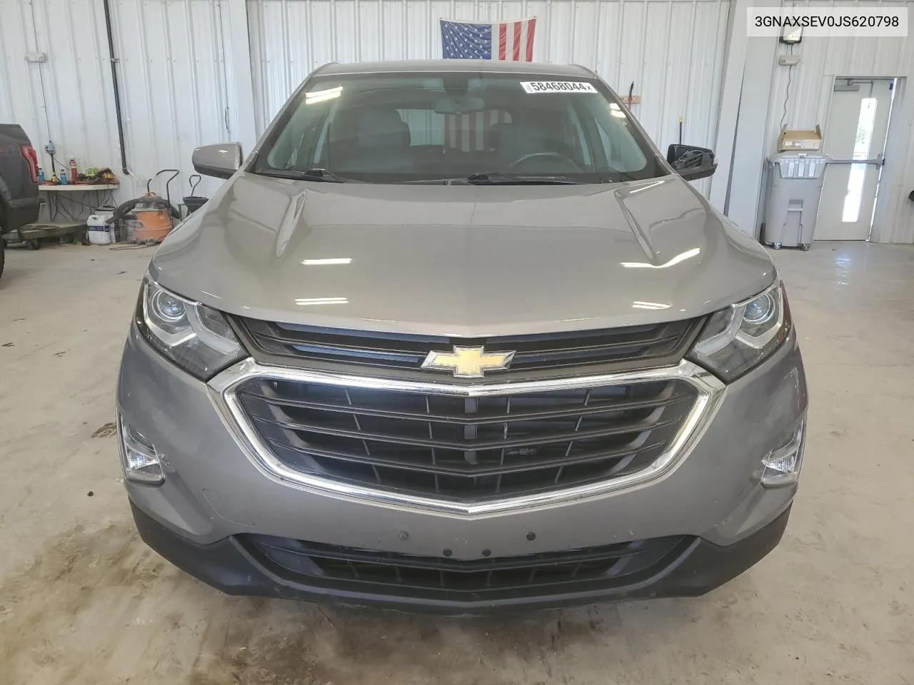 2018 Chevrolet Equinox Lt VIN: 3GNAXSEV0JS620798 Lot: 58468044