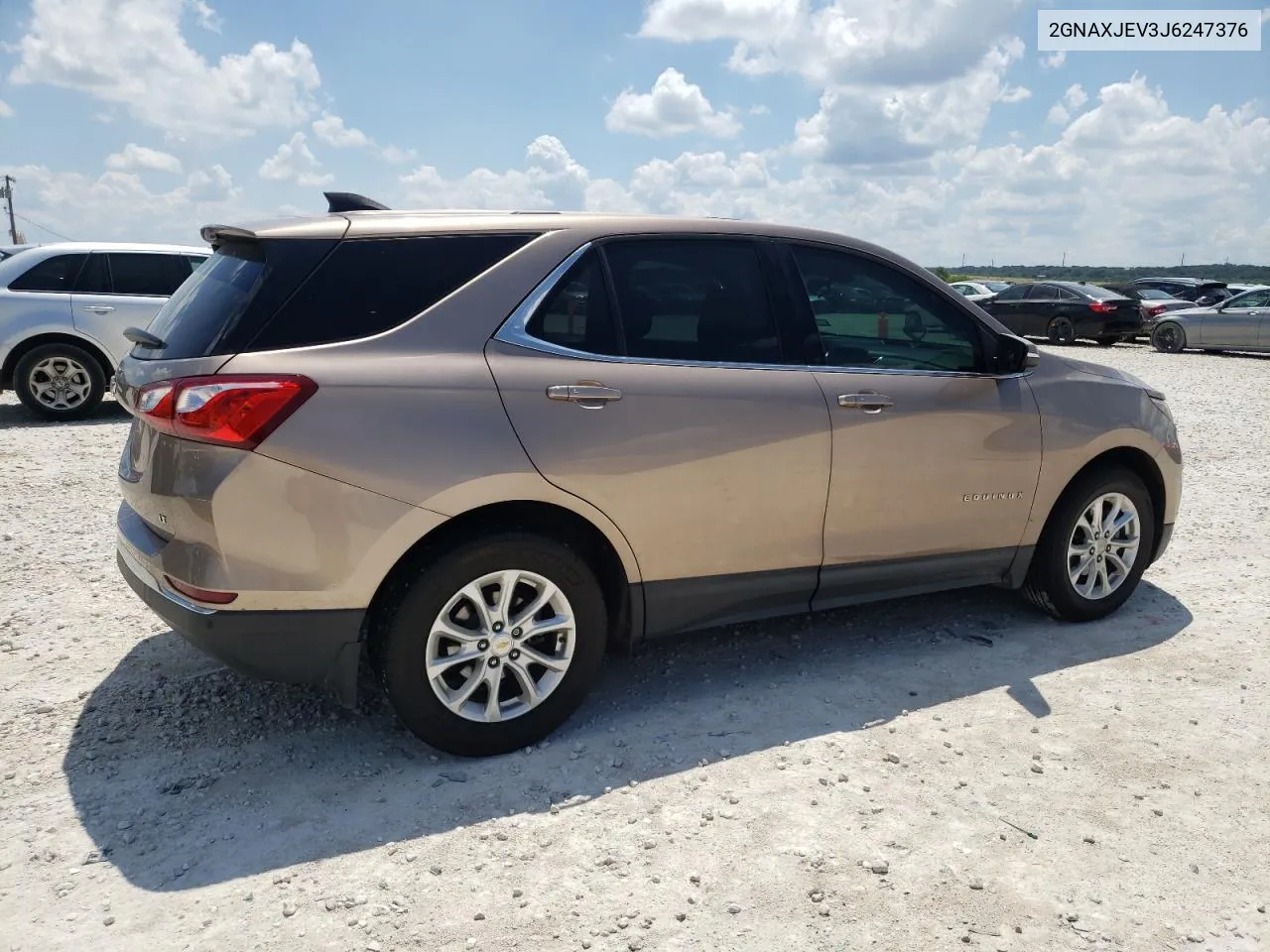 2GNAXJEV3J6247376 2018 Chevrolet Equinox Lt