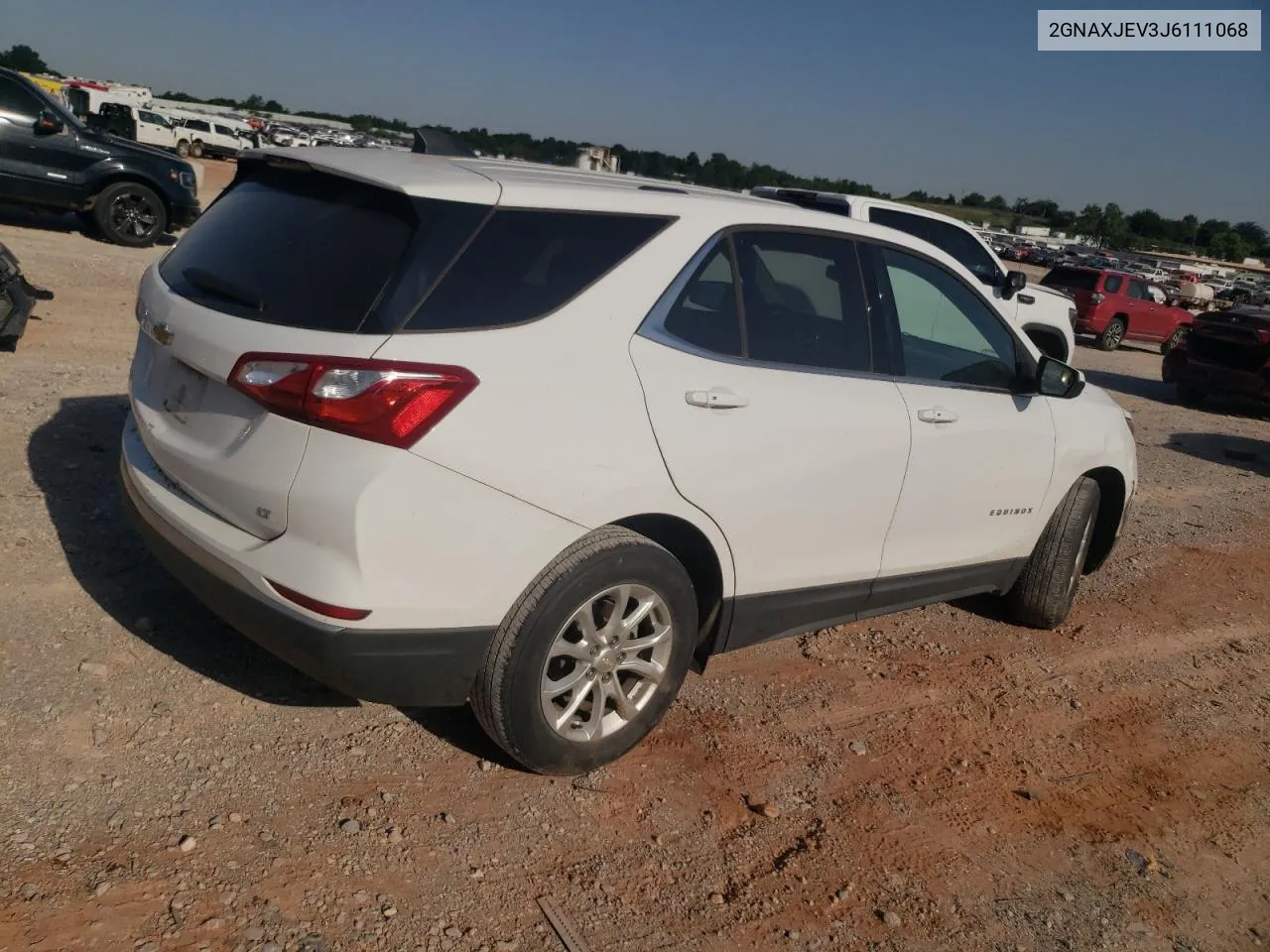 2018 Chevrolet Equinox Lt VIN: 2GNAXJEV3J6111068 Lot: 59146154