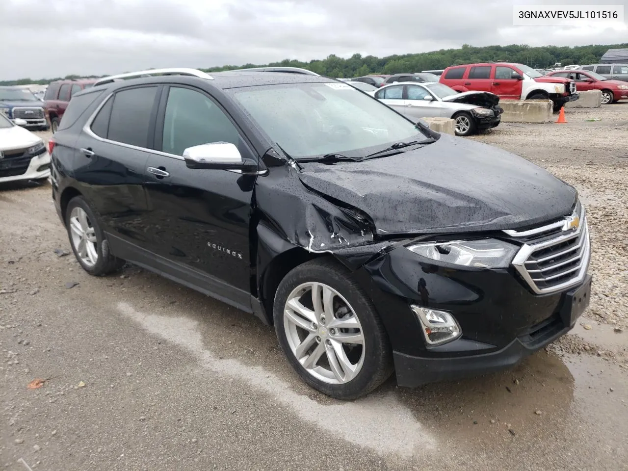 2018 Chevrolet Equinox Premier VIN: 3GNAXVEV5JL101516 Lot: 59148444