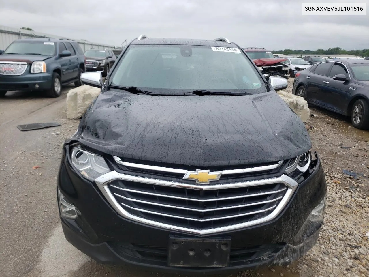 2018 Chevrolet Equinox Premier VIN: 3GNAXVEV5JL101516 Lot: 59148444