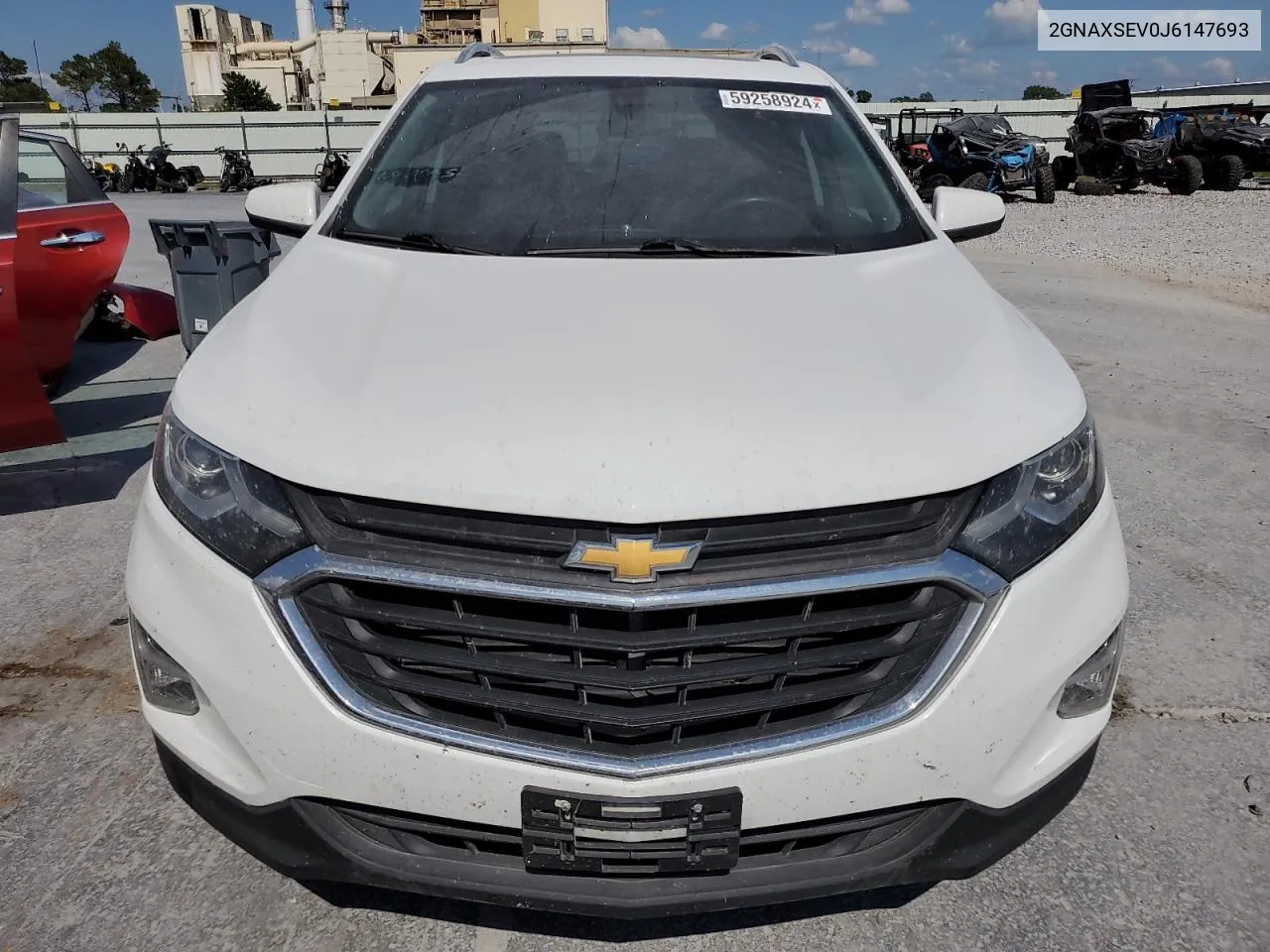 2GNAXSEV0J6147693 2018 Chevrolet Equinox Lt