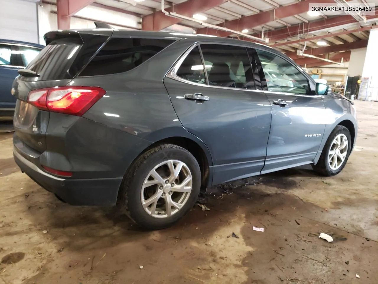 2018 Chevrolet Equinox Lt VIN: 3GNAXKEX1JS506469 Lot: 59314354