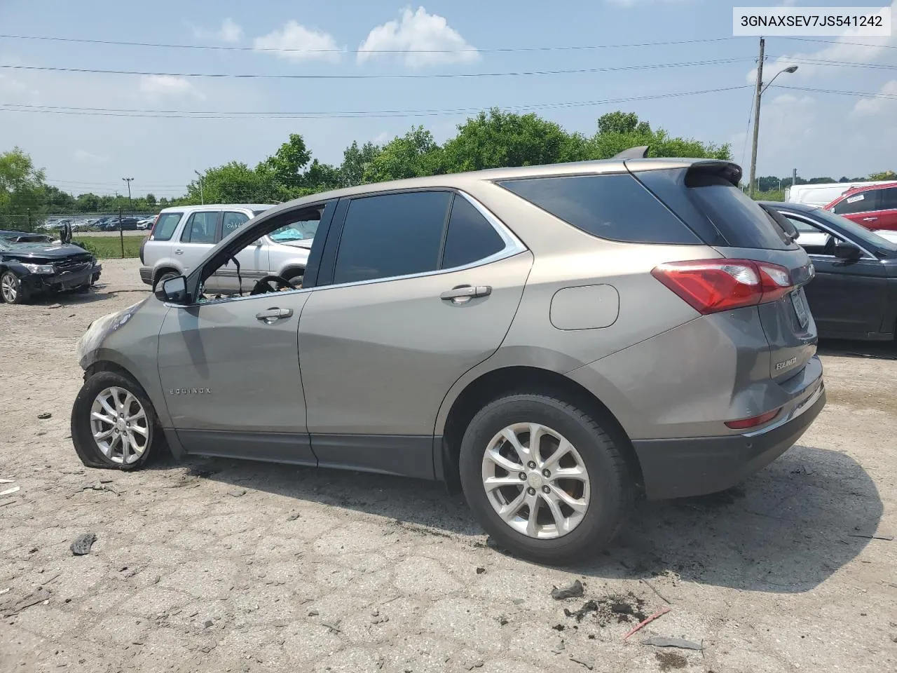 2018 Chevrolet Equinox Lt VIN: 3GNAXSEV7JS541242 Lot: 59328104