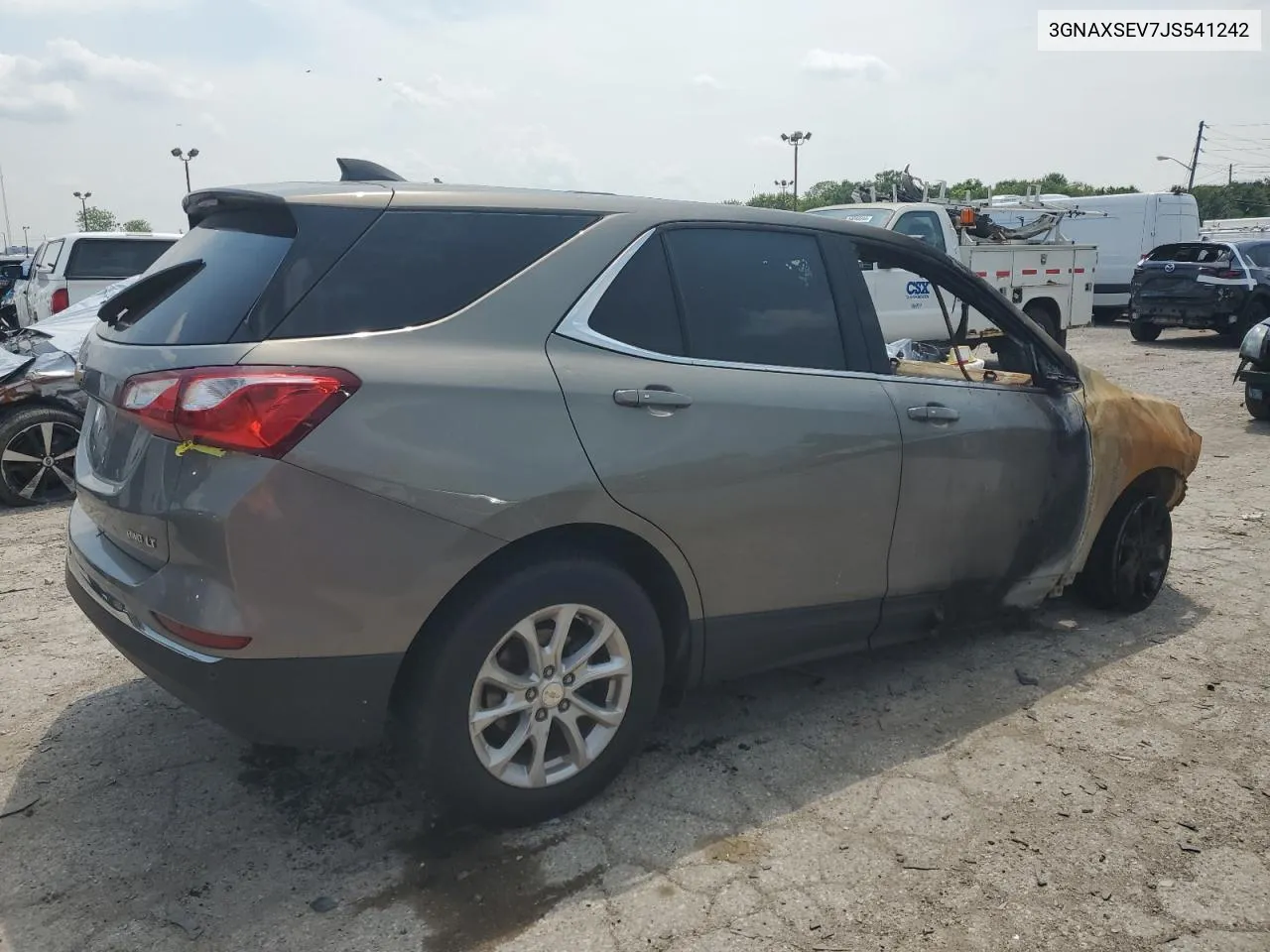 2018 Chevrolet Equinox Lt VIN: 3GNAXSEV7JS541242 Lot: 59328104