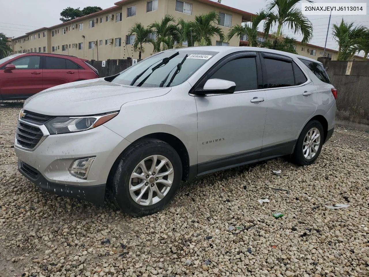 2018 Chevrolet Equinox Lt VIN: 2GNAXJEV1J6113014 Lot: 59369924