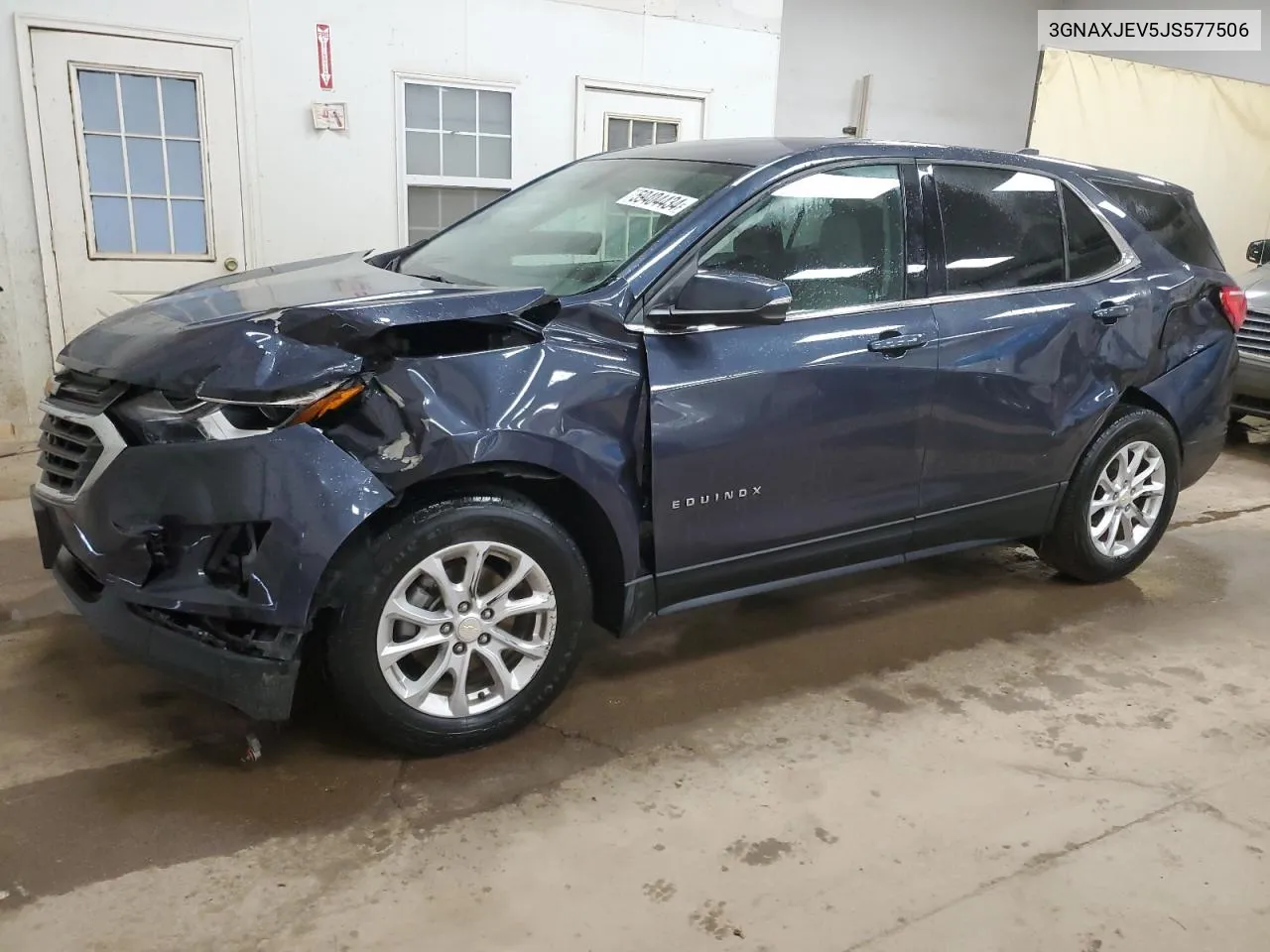 2018 Chevrolet Equinox Lt VIN: 3GNAXJEV5JS577506 Lot: 59404434