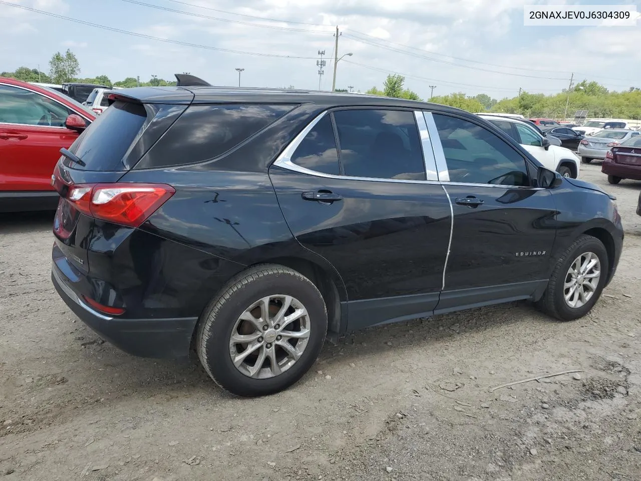 2018 Chevrolet Equinox Lt VIN: 2GNAXJEV0J6304309 Lot: 59518894