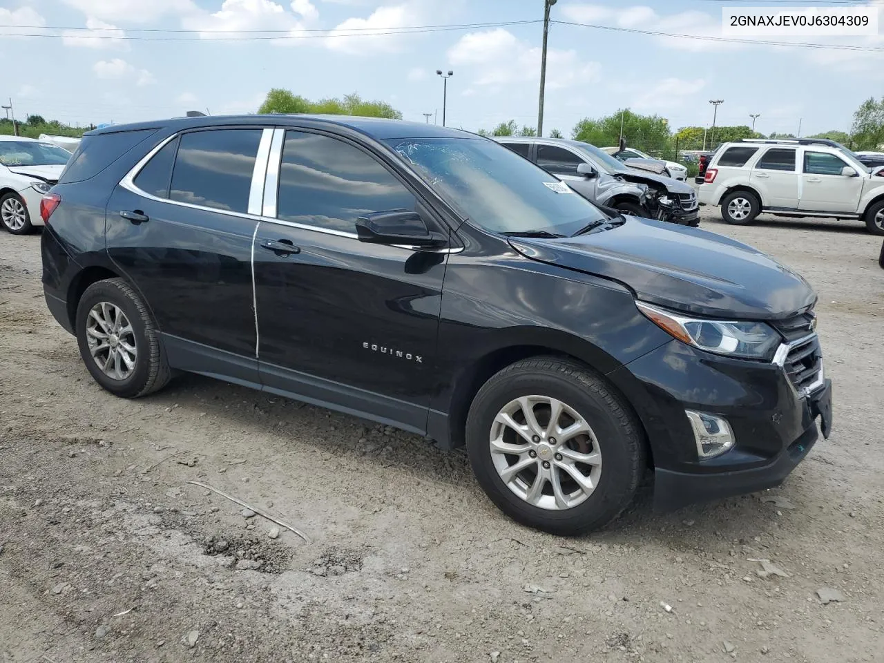 2018 Chevrolet Equinox Lt VIN: 2GNAXJEV0J6304309 Lot: 59518894