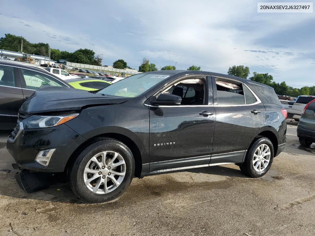 2018 Chevrolet Equinox Lt VIN: 2GNAXSEV2J6327497 Lot: 59681664