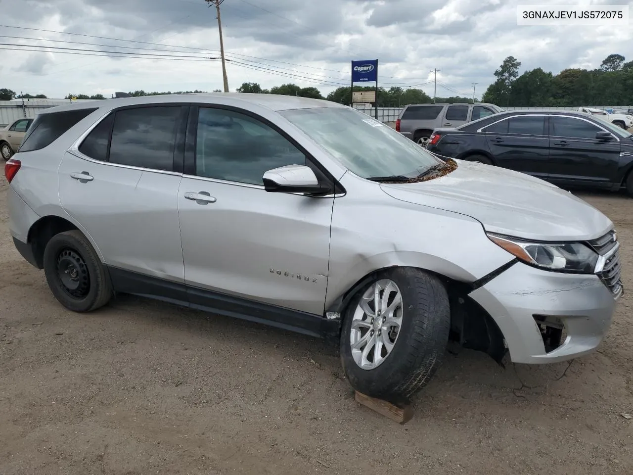 2018 Chevrolet Equinox Lt VIN: 3GNAXJEV1JS572075 Lot: 59735984